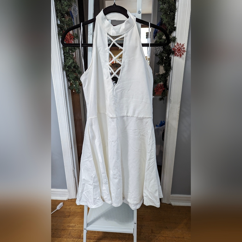 Express Halter Top Dress New With Tags size Large